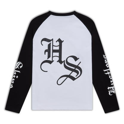 Hustlers Shine Long Sleeve - Black/White