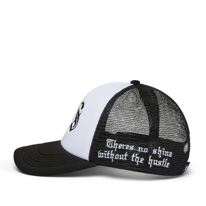 HS Cap - Black/White