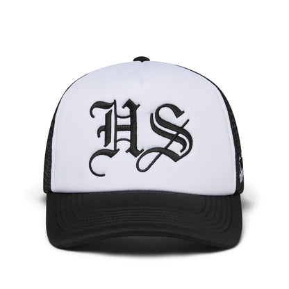 HS Cap - Black/White